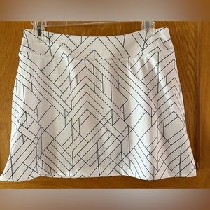 - Athleta tennis/pickelball/work up skirt-small white/blue